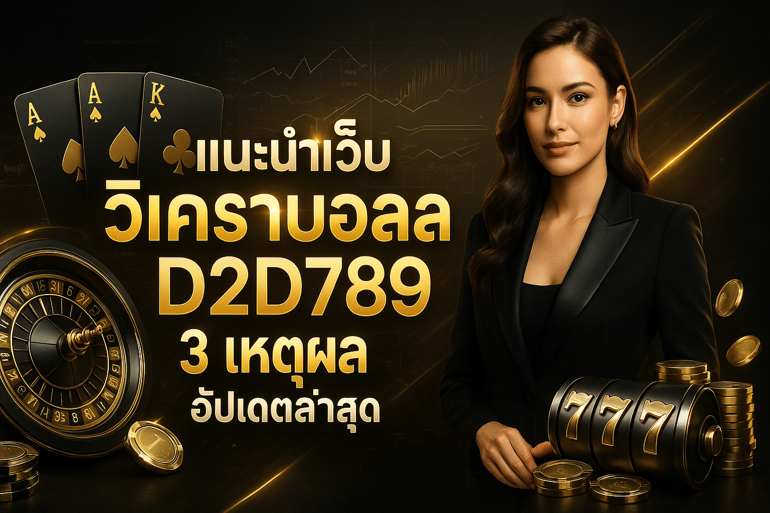 แนะนำเว็บ วิเคราะห์บอล D2D789