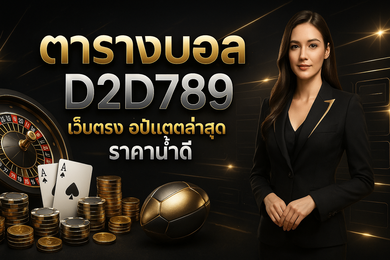 ตารางบอล D2D789 เว็บตรง